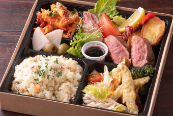 マグレカナール（鴨肉）の厚切り弁当