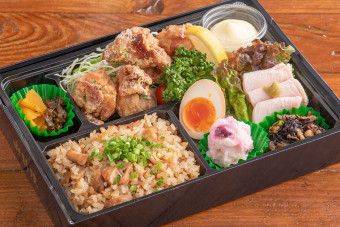 上州麦風どり三昧弁当（塩）