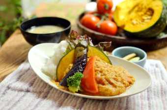 🥕豆乳カレー御膳（🍀ヴィーガン対応）　1,500円（税込）